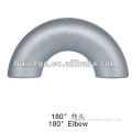 180 degree LR stainless steel elbow
